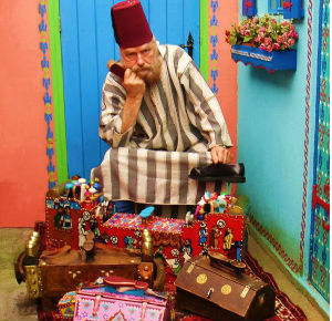 Arabische Schoenenpoetser