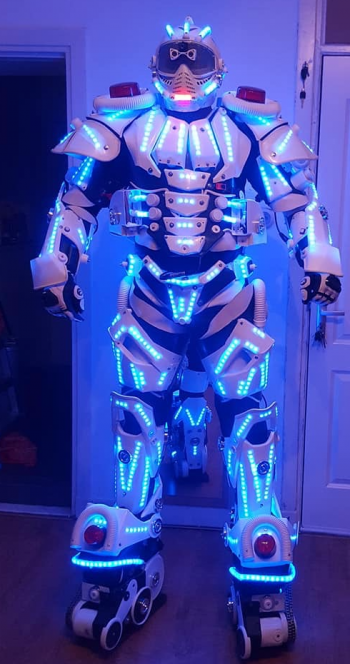 White LED Robot