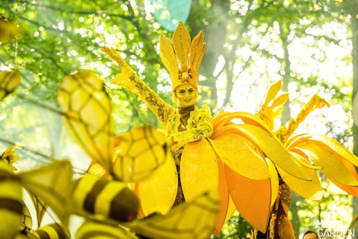Fiore D'Oro is te boeken bij boekingskantoor kwadraad online prijs steltloopact geel ontvangstact bloemen 15