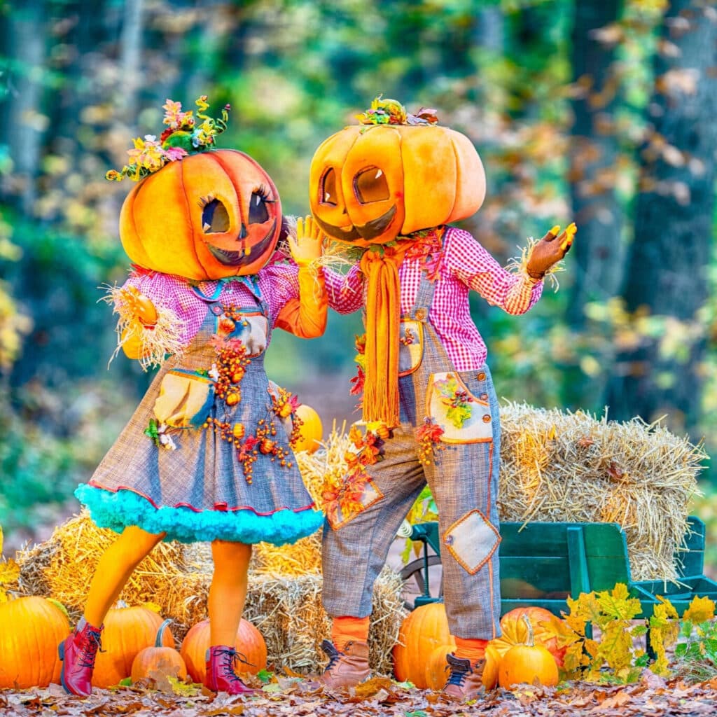 Herfst Halloweenact Entertainment Pompoen boeken doe je via Kwadraad 2