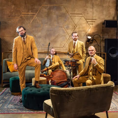 Belgian Jazz Jazzband is te boeken via Jazz Entertainment bureau Kwadraad. Prijs Jazz band online via www.kwadraad 3 scaled
