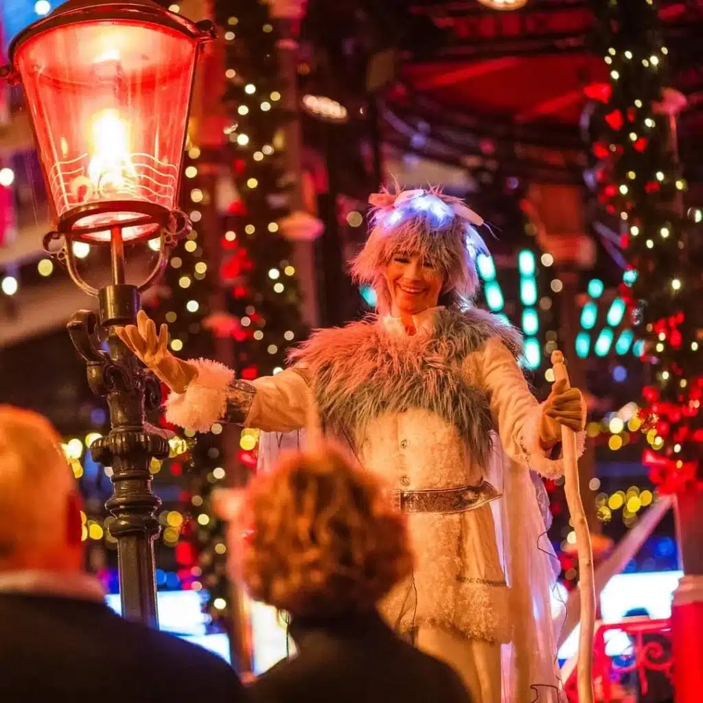 King Queen winter is te boeken via boekingskantoor kwadraad online prijs steltloopact kerstmis 2