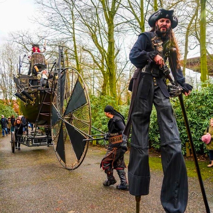 schip ahoy is te boeken via boekingskantoor kwadraad online prijs piraten parade 9