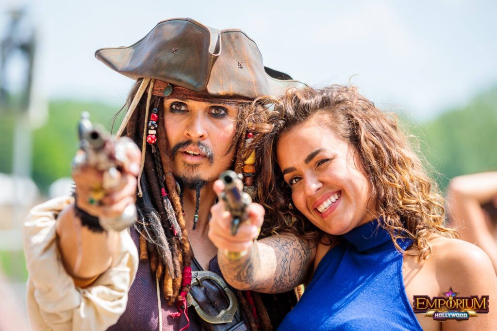 Jack Sparrow lookalike dubbelganger imitator is te boeken via boekingskantoor Kwadraad (8)