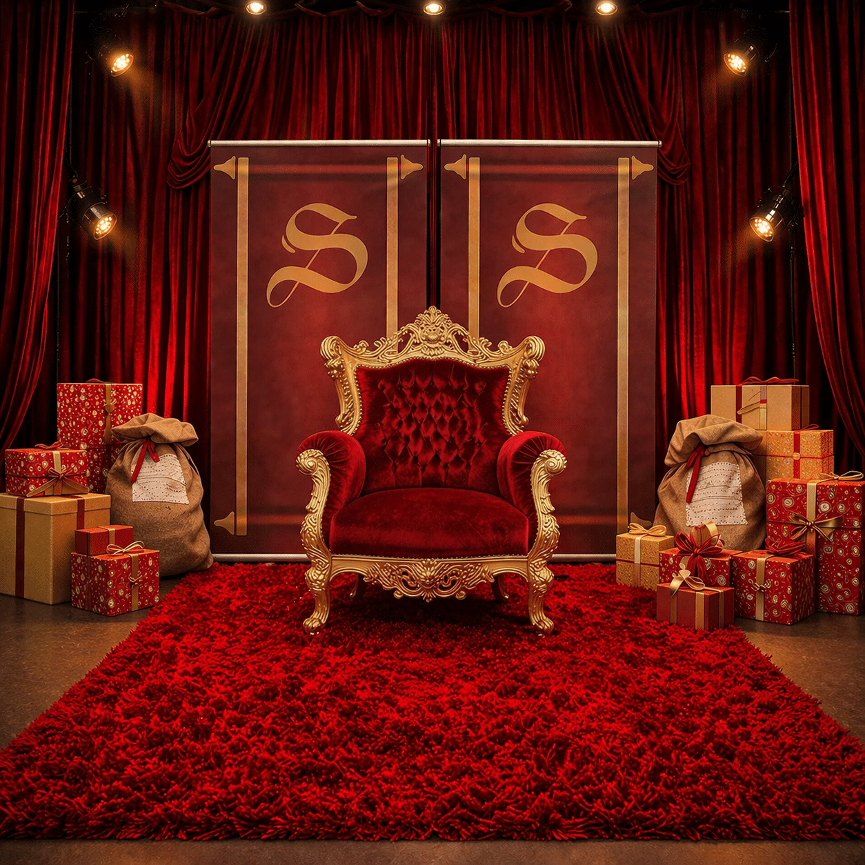 sinterklaastroon sinterklaasdecor huren doe je via verhuurdbedrijf kwadraad specialist in sinterklaastronen en sinterklaasdecor (11)