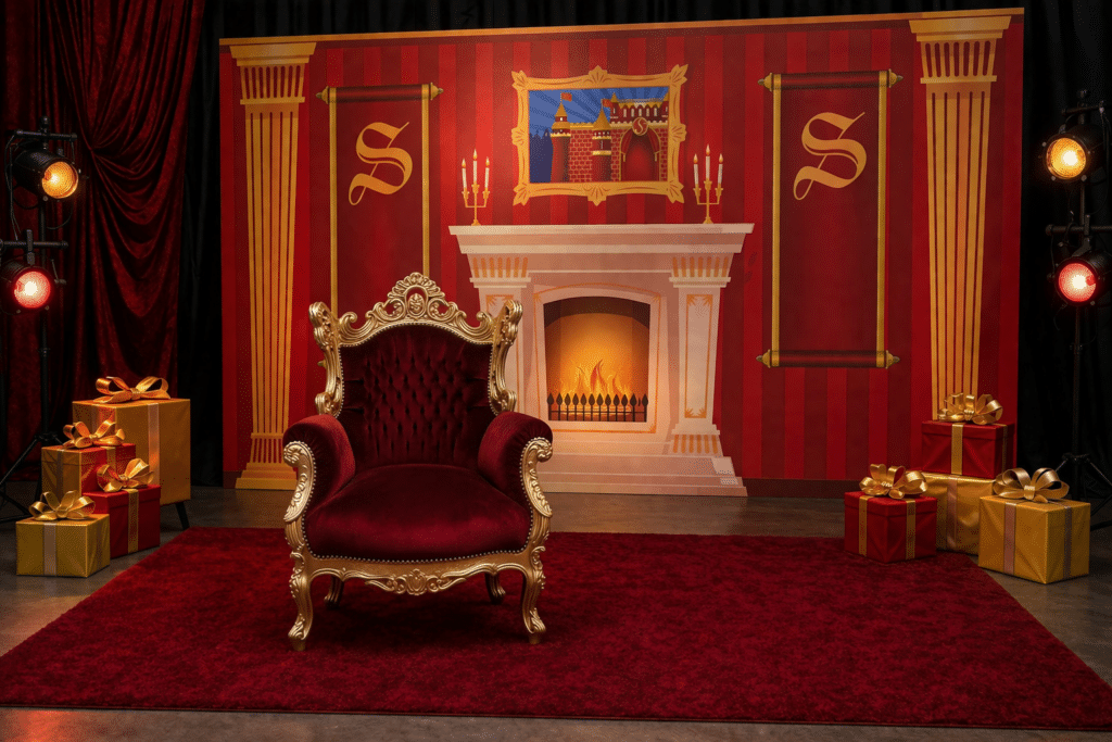 sinterklaastroon sinterklaasdecor huren doe je via verhuurdbedrijf kwadraad specialist in sinterklaastronen en sinterklaasdecor (7)