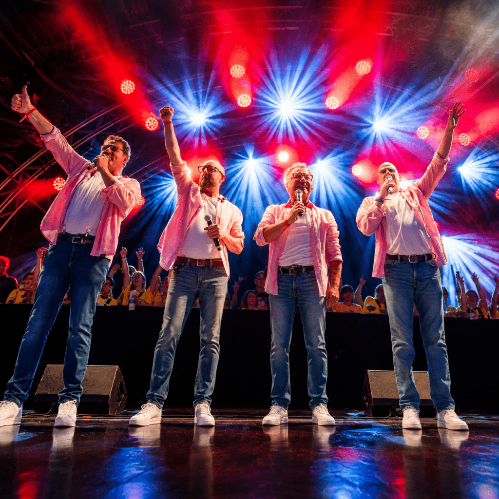 4TACT De Strangers tribjoet Band is te boeken via Artiestenbureau Kwadraad
