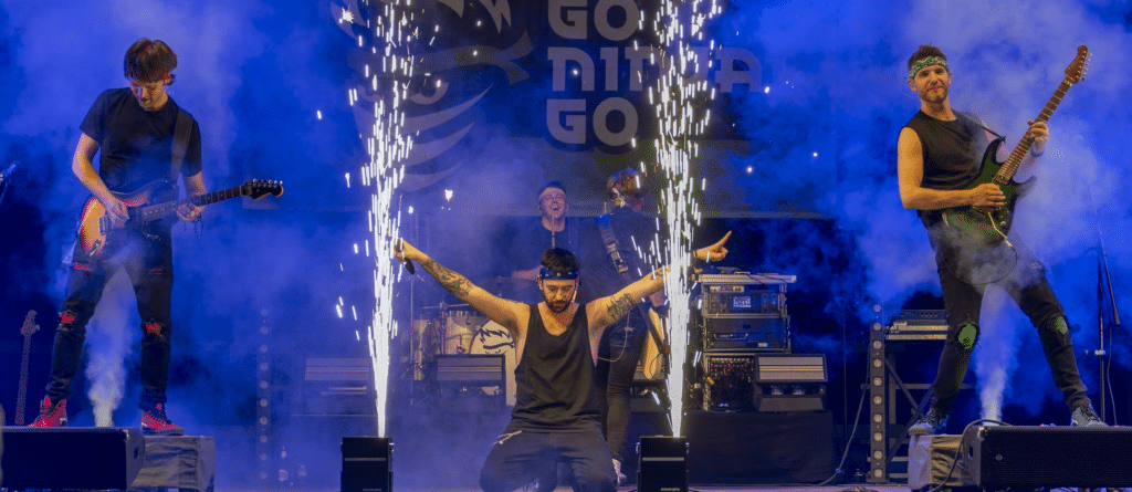 Go Ninja Go band is te boeken via boekingskantoor Kwadraad (3)