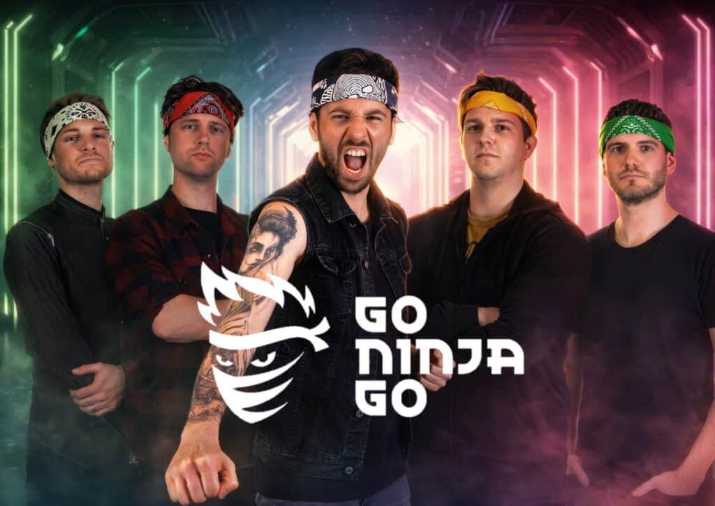 Go Ninja Go band is te boeken via boekingskantoor Kwadraad (3)