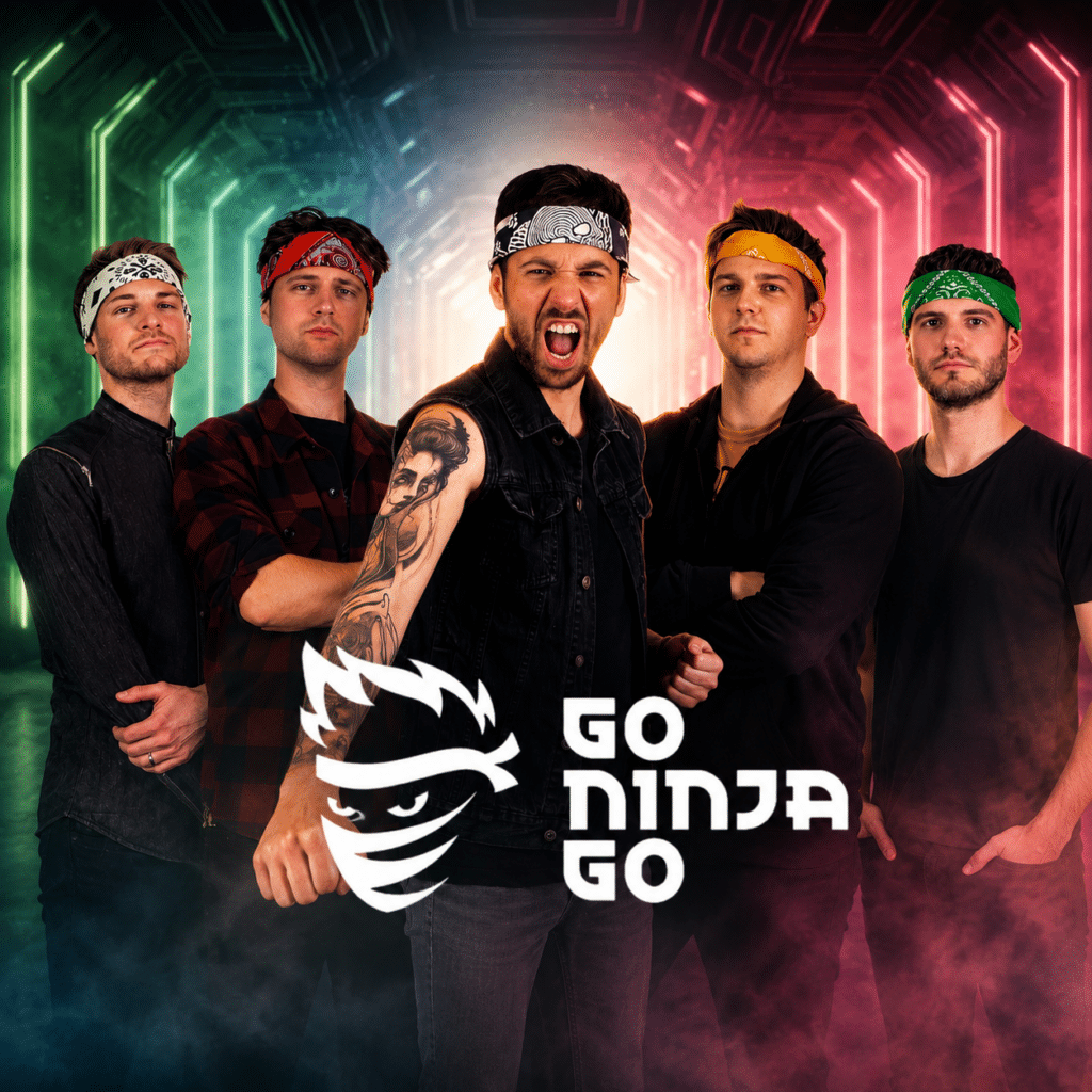 Go Ninja Go band is te boeken via boekingskantoor Kwadraad (7)