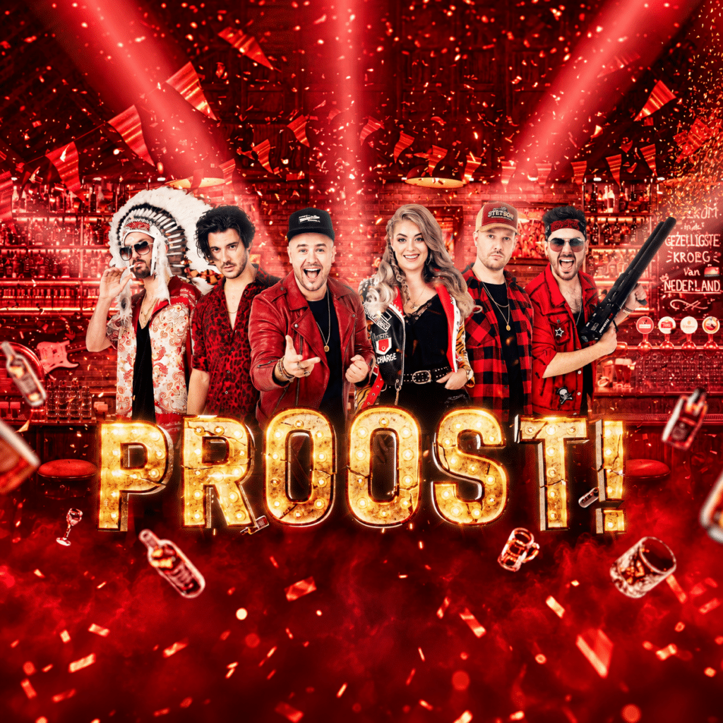 PROOST band is exclusief te boeken via boekingskantoor KWADRAAD