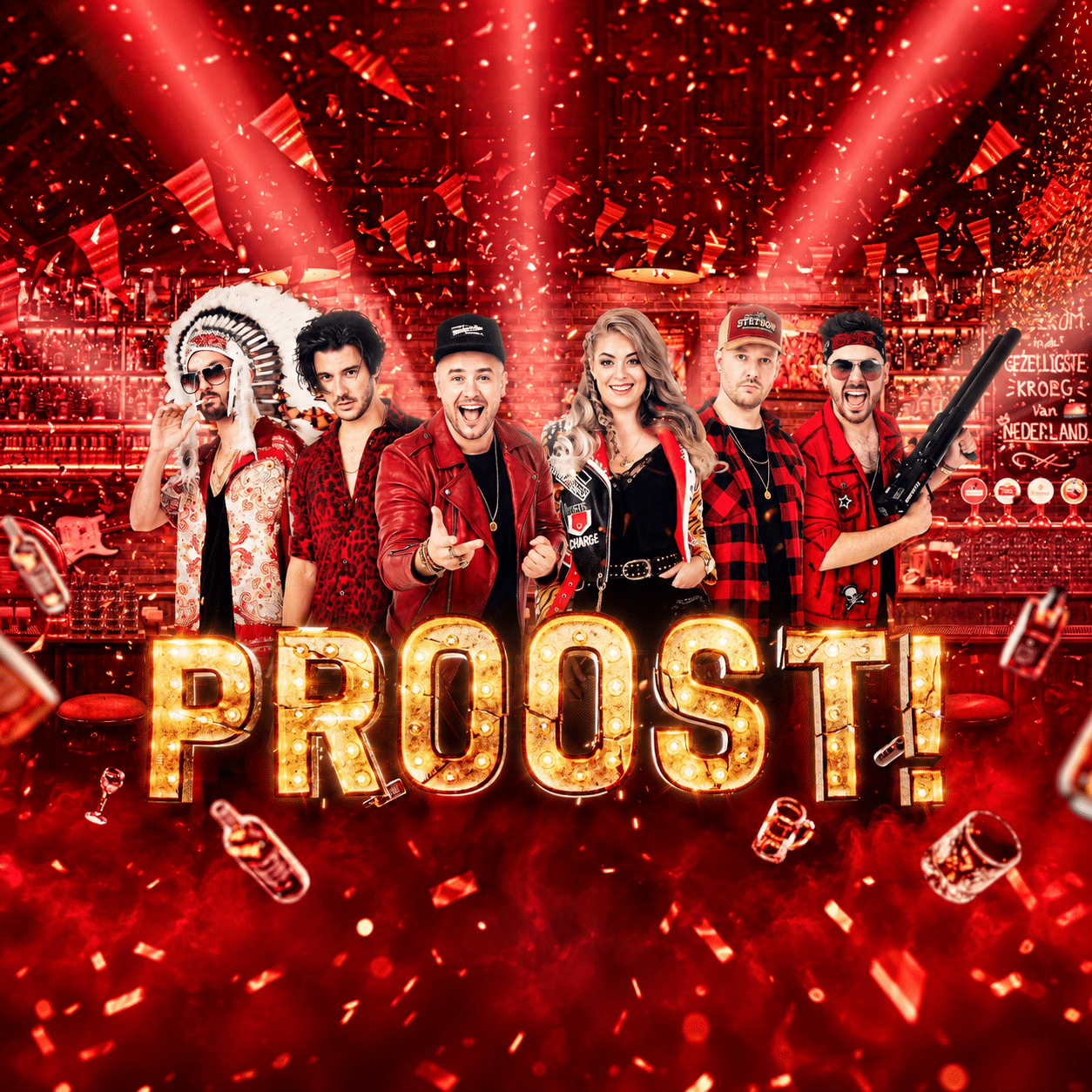 PROOST band is exclusief te boeken via boekingskantoor KWADRAAD