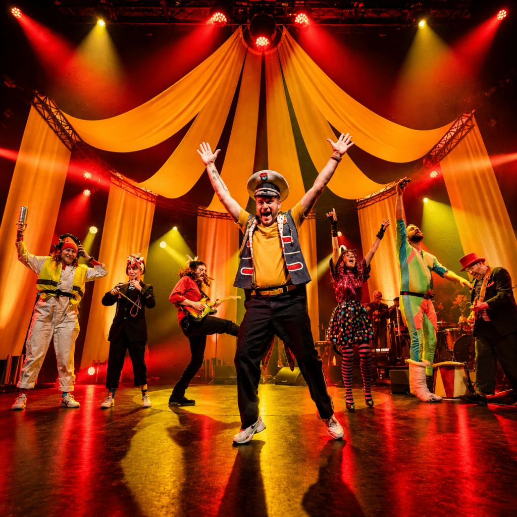 Kapitein Winokio Kinderconcert boek je via Artiestenbureau KWADRAAD