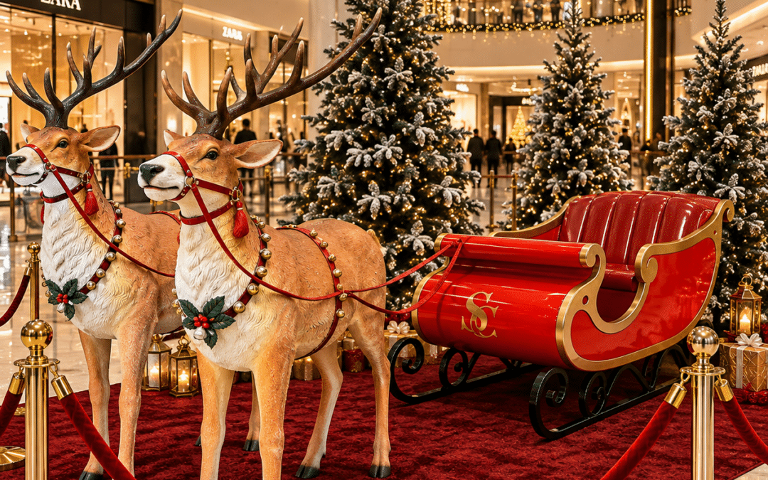 Kerstslee & Rendieren