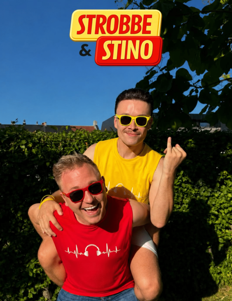 Strobbe en Stino zijn te boeken via boekingskantoor Kwadraad (1)