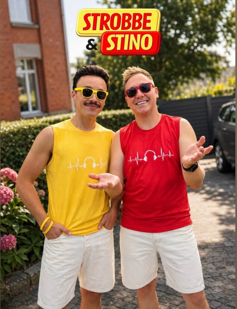 Strobbe en Stino zijn te boeken via boekingskantoor Kwadraad (2)
